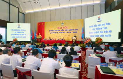 Đại hội Công đoàn Dầu khí Việt Nam lần thứ VI, nhiệm kỳ 2018-2023: Ngày hội của người lao động ngành Dầu khí